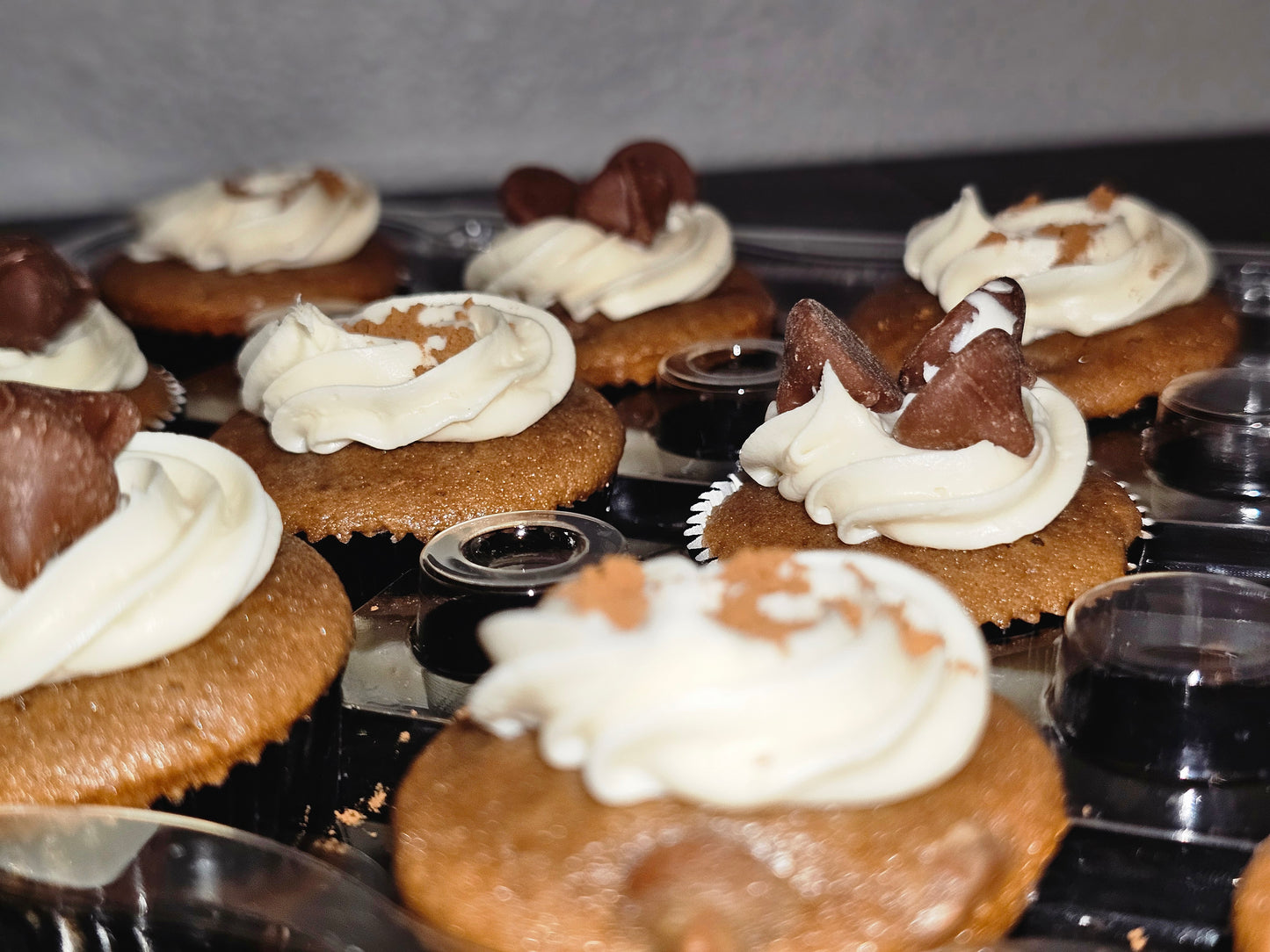 Chocolate Chocolate Chip Pound Cake Mini Muffin 12-pack