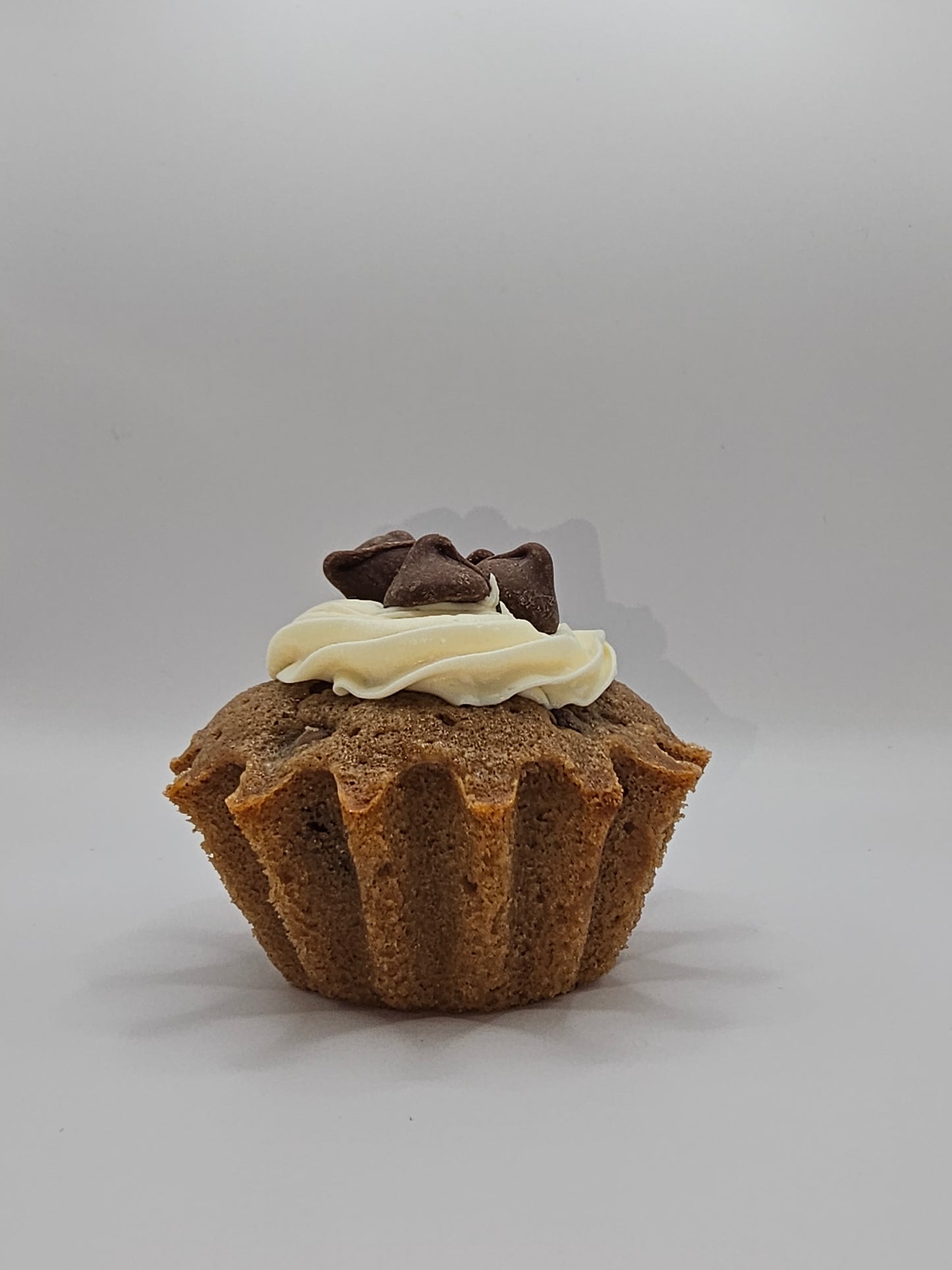 Chocolate Chocolate Chip Pound Cake Muffin