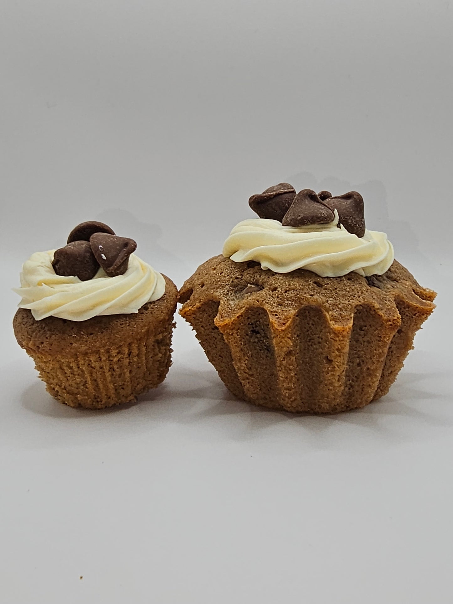 Chocolate Chocolate Chip Pound Cake Muffin