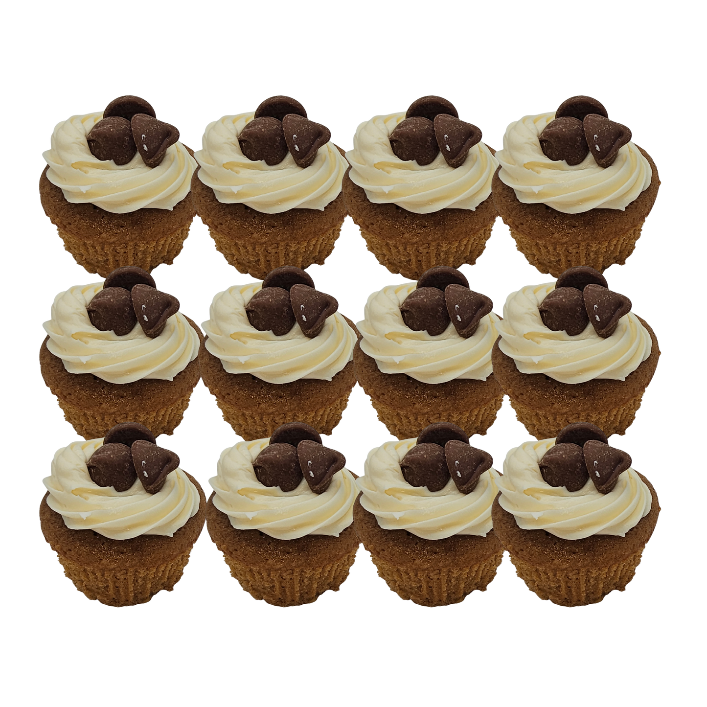 Chocolate Chocolate Chip Pound Cake Mini Muffin 12-pack