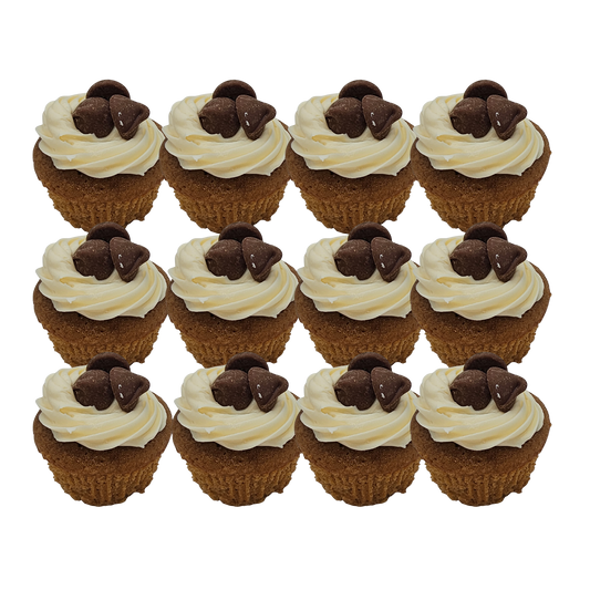 Chocolate Chocolate Chip Pound Cake Mini Muffin 12-pack
