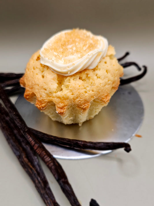Vanilla Pound Cake Muffin