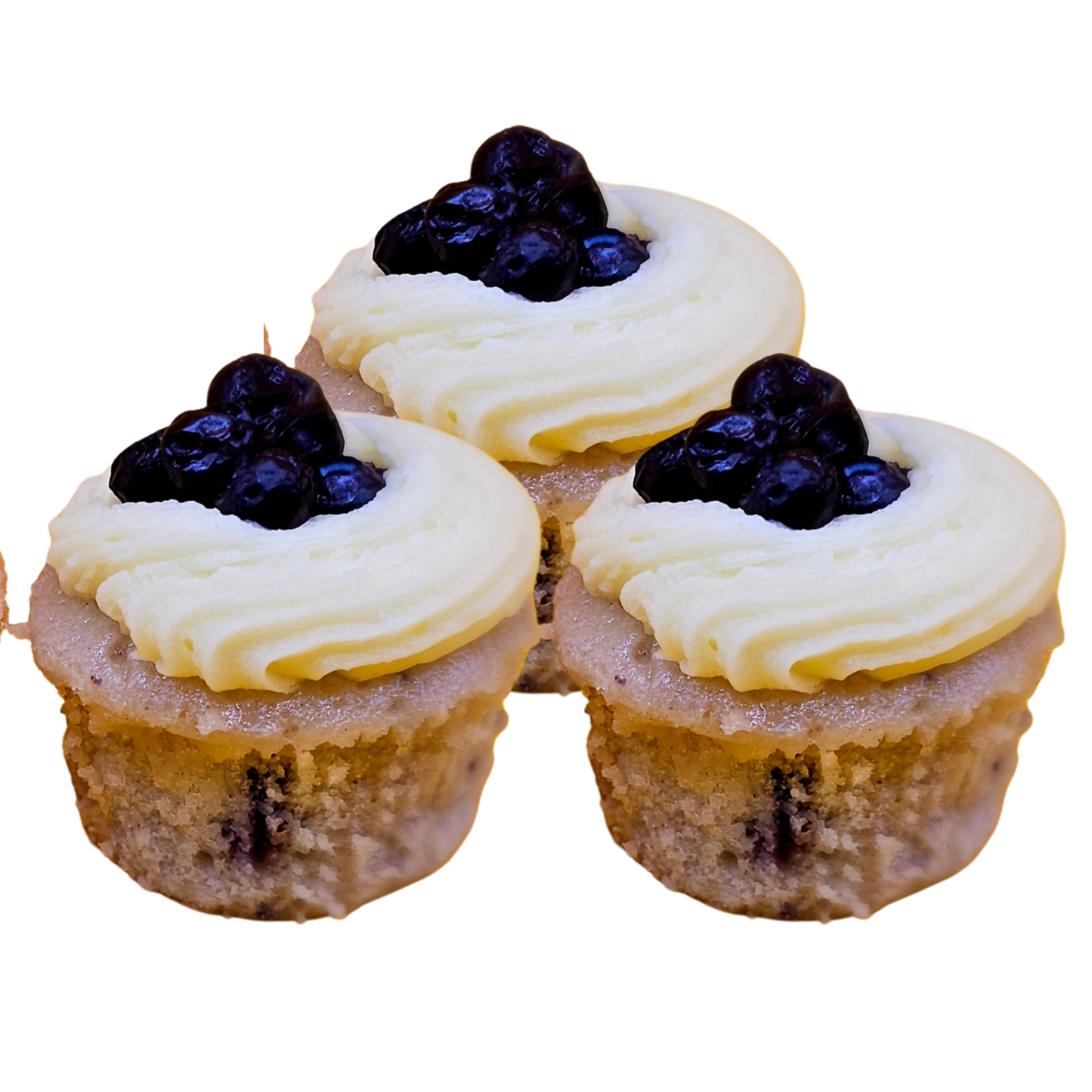 Lemon Blueberry Pound Cake Mini Muffin 3-pack