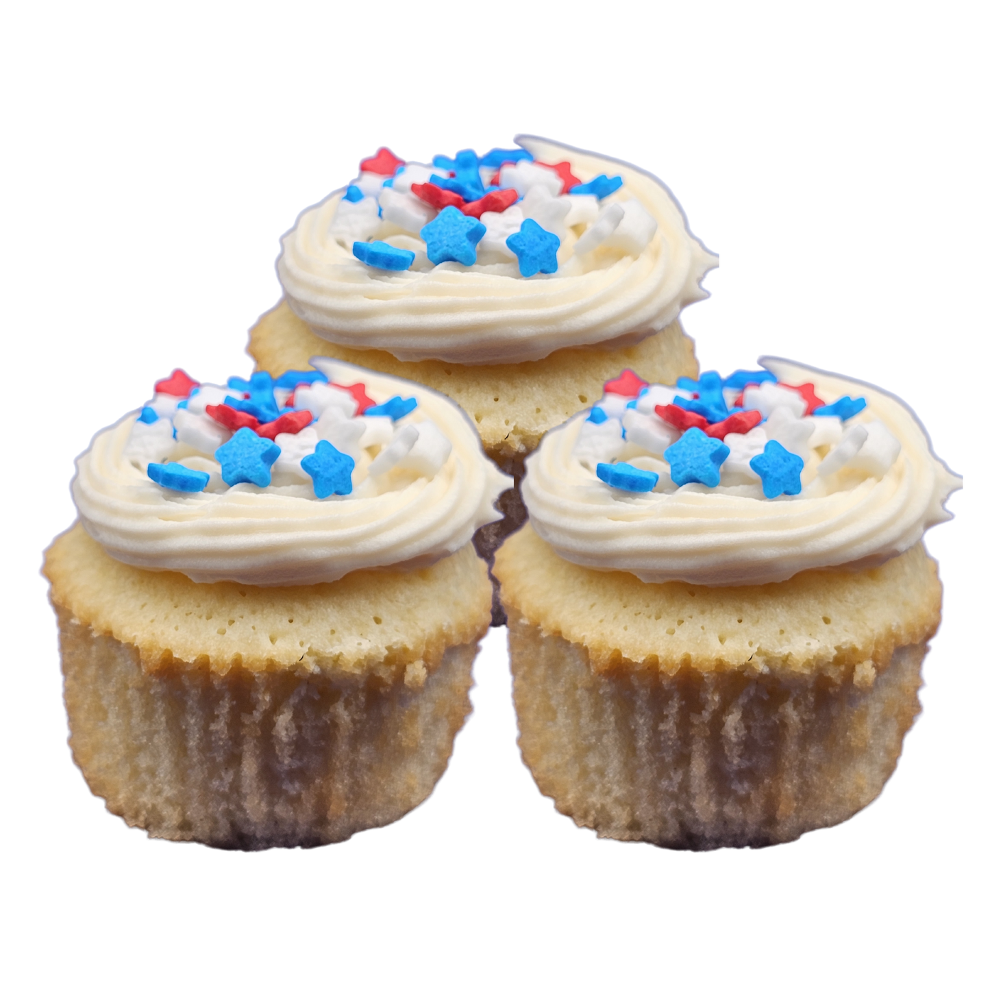 Stars Vanilla Pound Cake Mini Muffin 3-pack