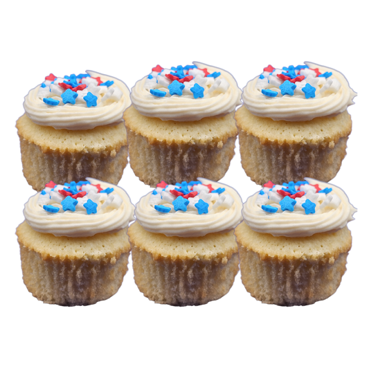 Stars Vanilla Pound Cake Mini Muffin 6-pack