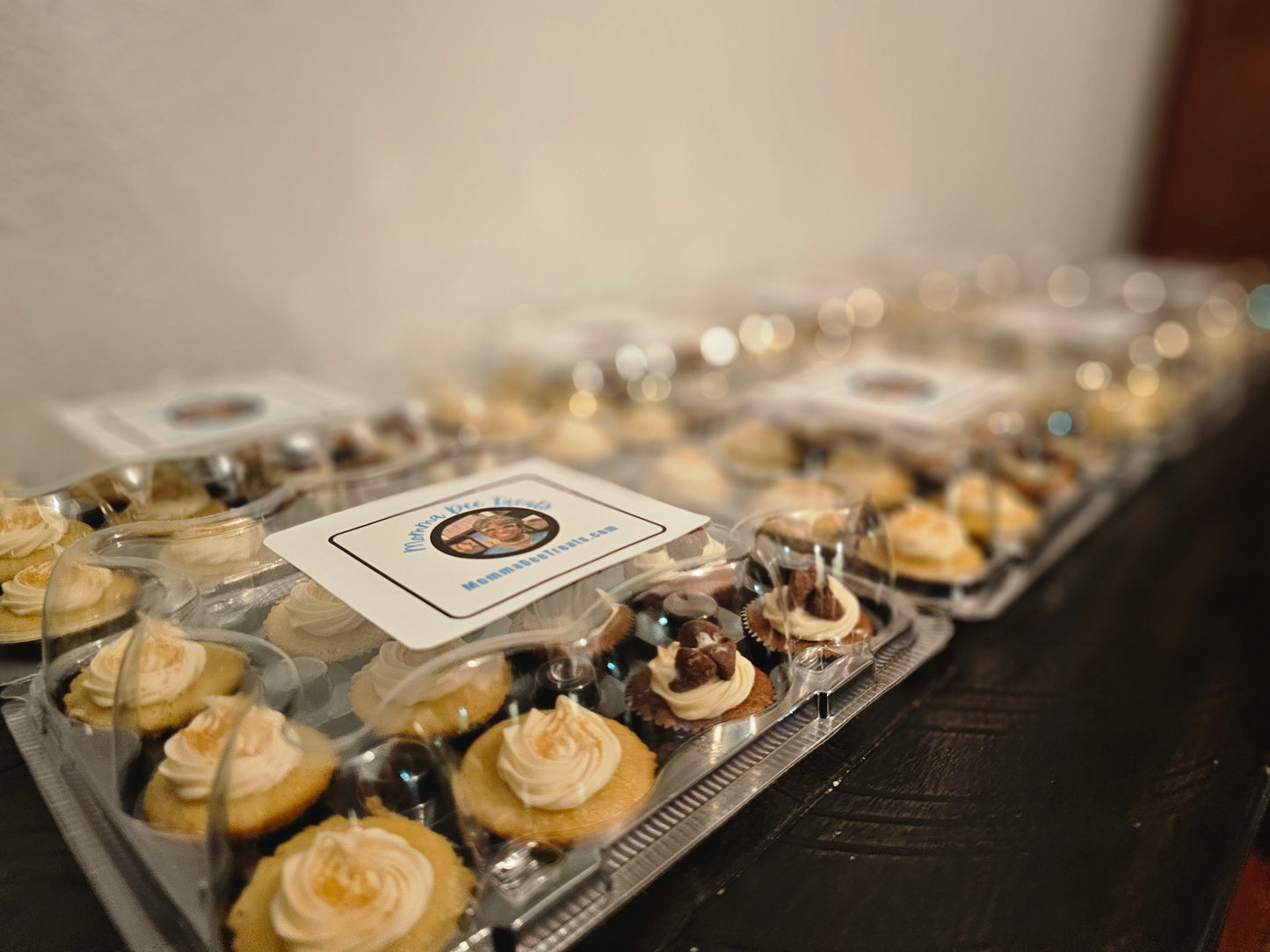 Vanilla and and Pumpkin Spice Pound Cake Mini Muffin 12-pack